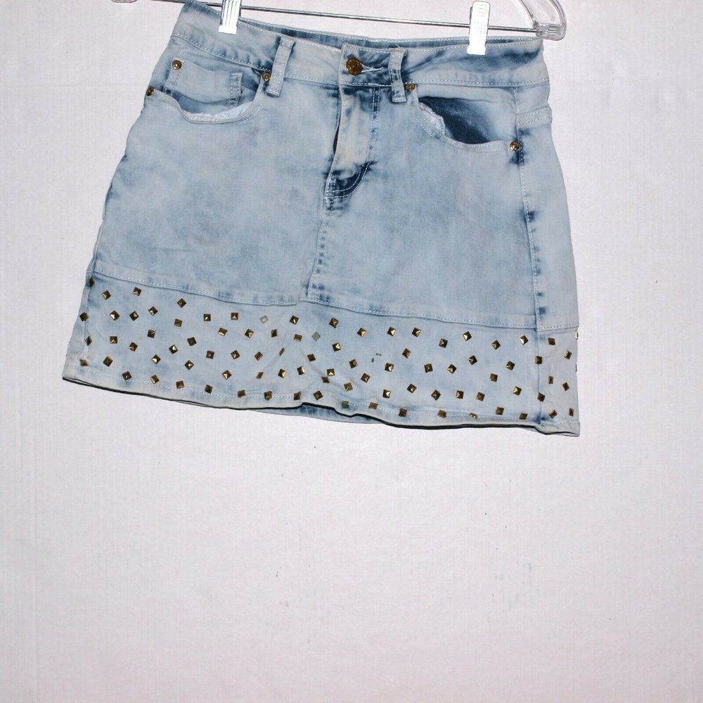 Nicki Minaj Denim Mini Skirt **